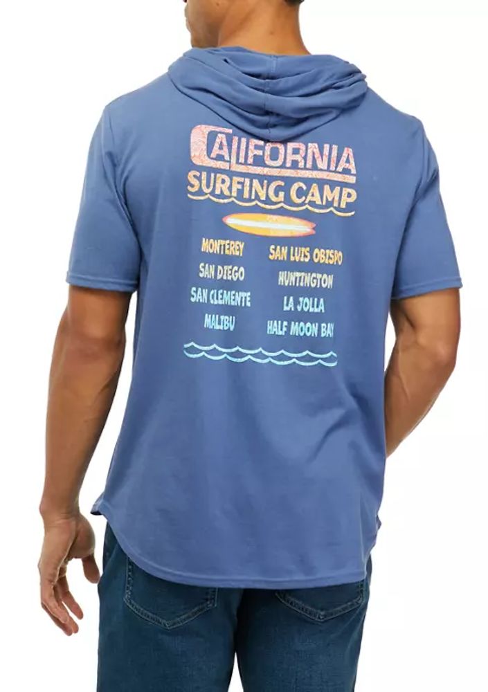Belk Short Sleeve Hooded Surf Graphic T-Shirt | The Summit