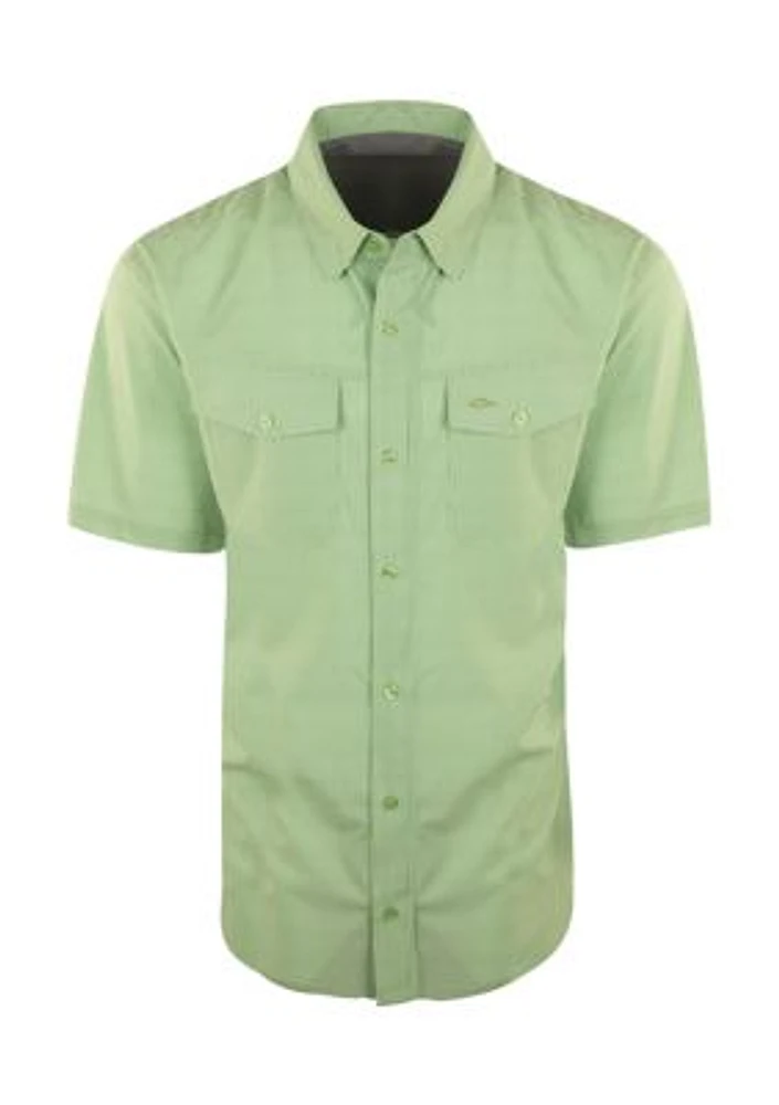 Men's Short Sleeve Traveler's Check Shirt