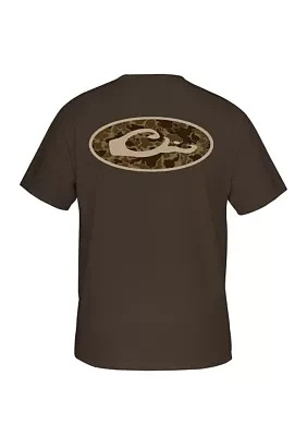 Men's Old School Oval T-Shirt