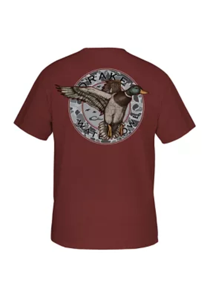 Men's Circle Mallard Short Sleeve Graphic T-Shirt