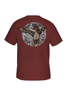 Men's Circle Mallard Short Sleeve Graphic T-Shirt