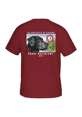 NCAA Alabama Crimson Tide Black Lab Graphic T-Shirt