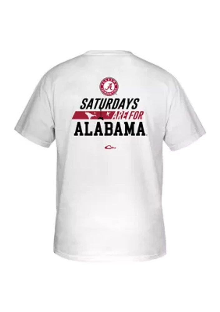 NCAA Alabama Crimson Tide Saturdays Graphic T-Shirt