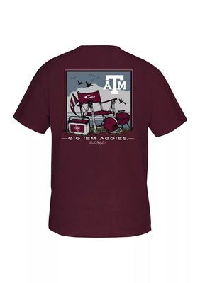 Drake Texas A&M Beach T-Shirt Maroon / Medium