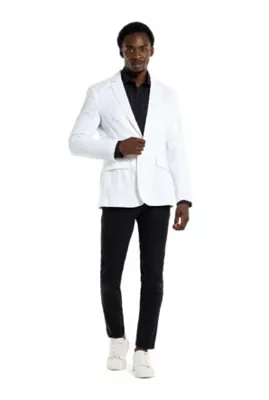 Suitmeister Sequins White Blazer