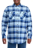 Big & Tall Long Sleeve Flannel Shirt