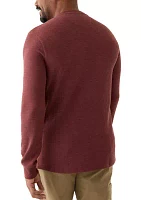 Big & Tall Long Sleeve Thermal Henley Shirt