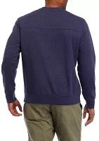 Fleece Crew Neck Sweatshirt