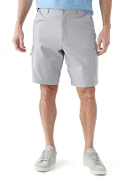 10" Textured Cargo Shorts