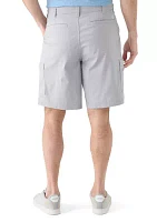 10" Textured Cargo Shorts