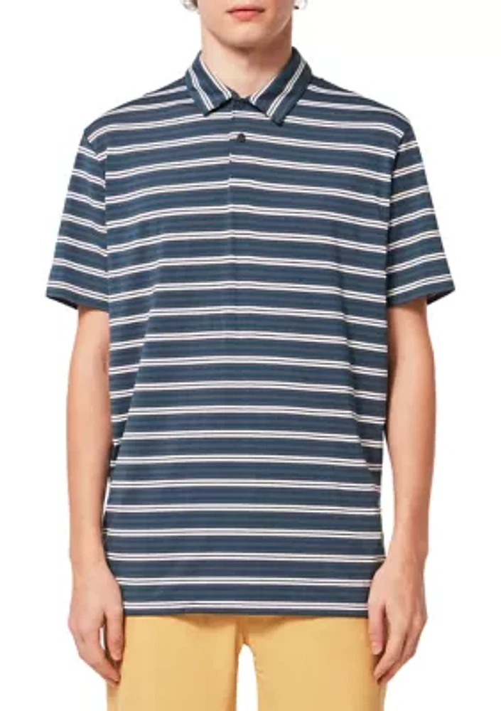 Men's Achieve Striped Polo Shirt