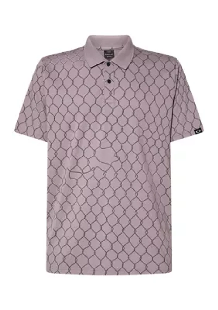 Off the Grid Printed Polo Shirt