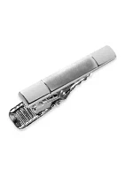 1" Basic Silver Plated Tie Bar