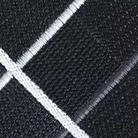 Textured Grid Printed Tie