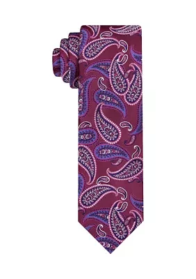 Floating Spaced Paisley Tie