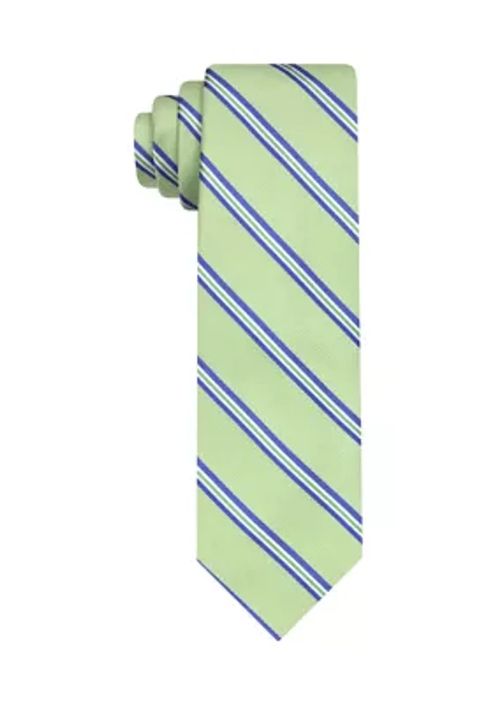 Linen Striped Tie