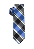 Stripe Plaid Tie