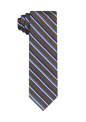 Textured Satin Stripe Tie