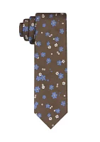 Textured Floral Tie