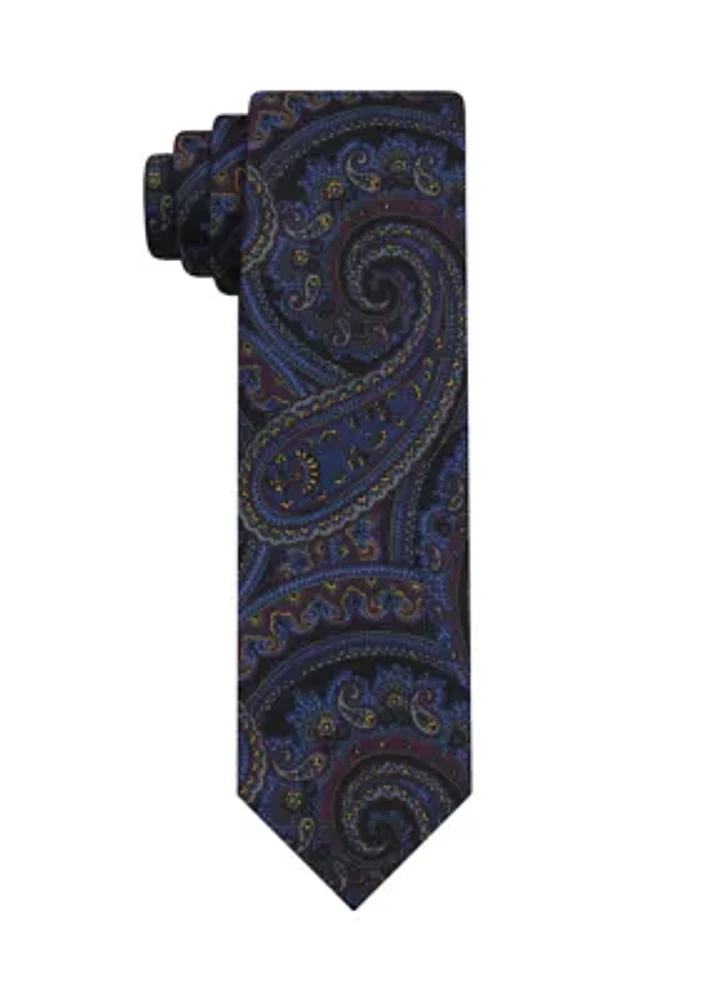 Ancient Madder Paisley Printed Tie