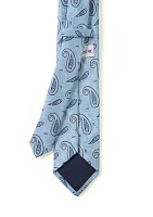 Spaced Paisley Printed Tie