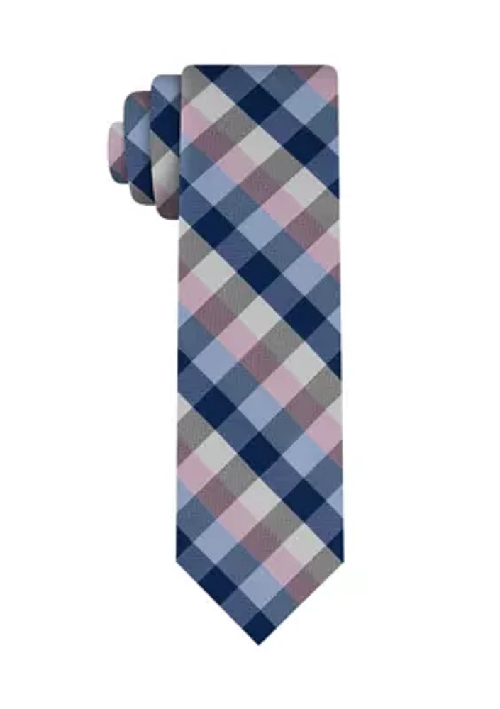 Check Microfiber Tie