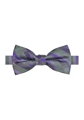 Men's Multi Stripe Printed Bowtie