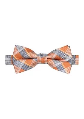 Modern Plaid Printed Bowtie