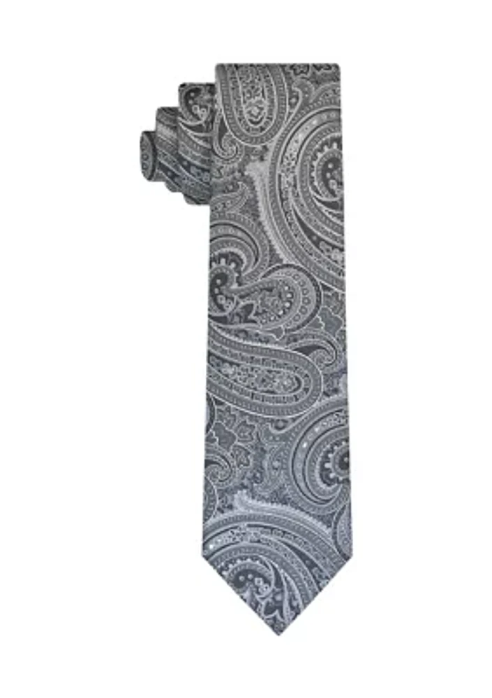 Men's Undertone Paisley Printed Tie