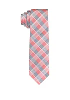 Spring Modern Plaid Tie