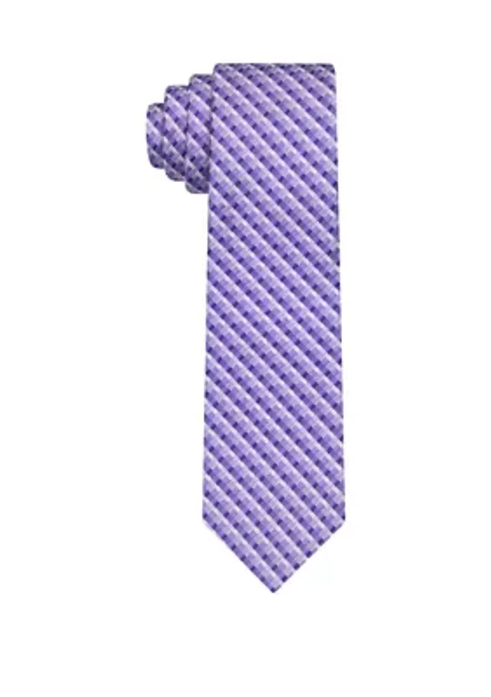 Modern Geometric High Float Tie