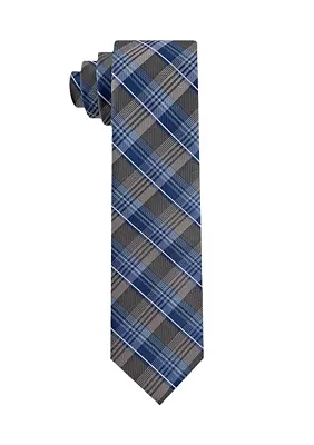 Striped Plaid Tie