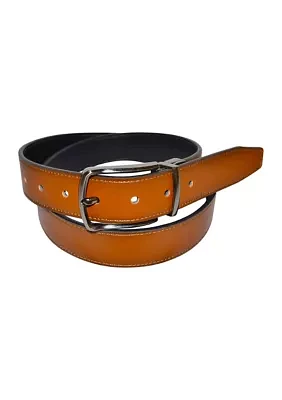 Big & Tall Edged Stitch Reversible Belt