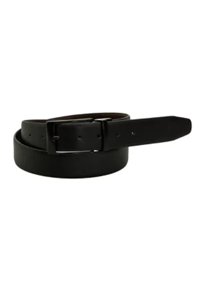 Pebble Grain Casual Reversible Belt