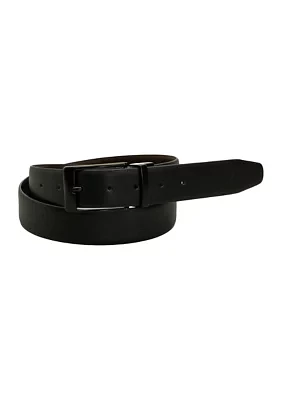 Pebble Grain Casual Reversible Belt