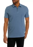 Men's Solid Classic Short Sleeve Polo Shirt