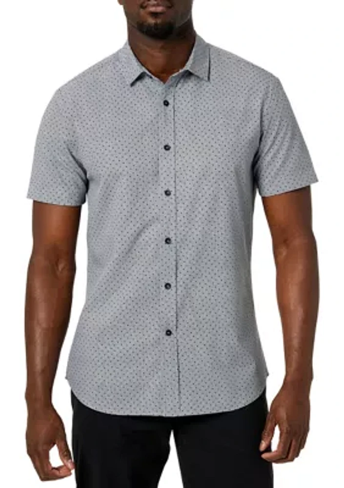 Men's Short Sleeve Classic Sport Shirt