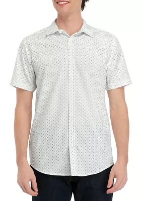 Men's Short Sleeve Printed Shirt