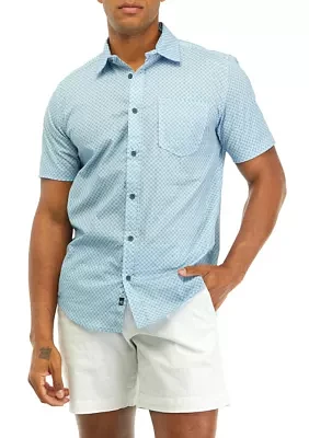 Men's Patch Pocket Sport Button Down Shirt