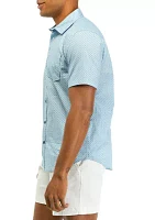 Men's Patch Pocket Sport Button Down Shirt