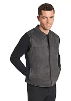 Men's Reversible Suede Vest