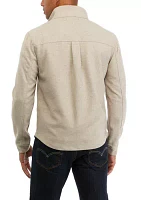 Men's Chest Pocket Shacket