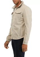 Men's Chest Pocket Shacket