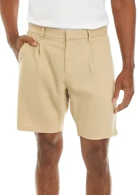 Men's Pleated Shorts