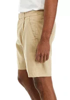 Men's Pleated Shorts