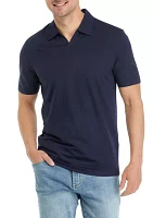 Men's Sport Solid Classic Polo Shirt