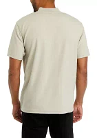 Men's Sport Solid Henley T-Shirt