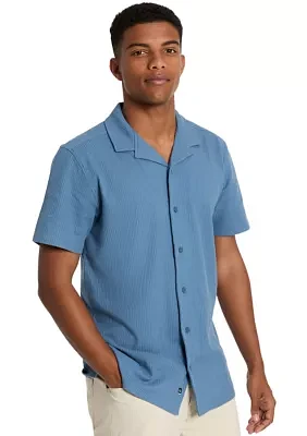 Men's Knit Camp Shirt