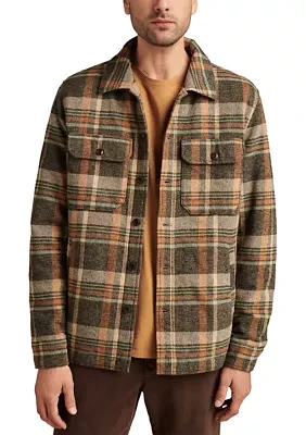 Plaid Shirt Jacket