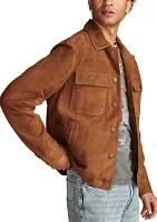 Suede Shirt Jacket